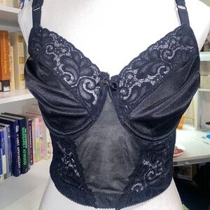 Sexy lace black tank top